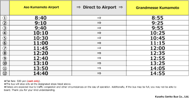 Bus Schedule