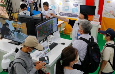 展示会の様子