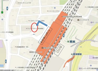 シャトルバス乗り場